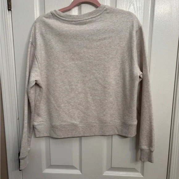 Oversize Crewneck Pull-over Sweatshirt On-34th Lightweight Athleisure Small - Picture 3 of 5